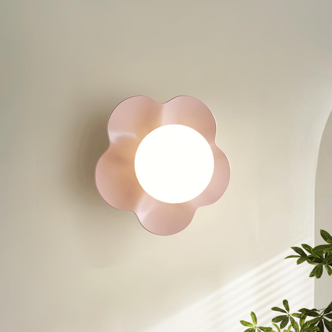 La fleur Wall Light - Φ 7.9 x H 6.7 Resin, Hardwired Wall Sconce, detail 37