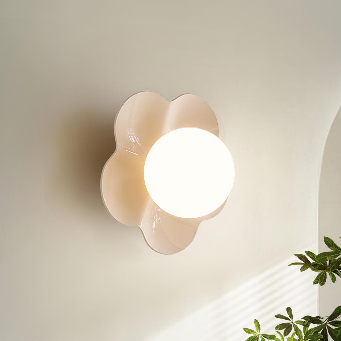 La fleur Wall Light - Φ 7.9 x H 6.7 Resin, Hardwired Wall Sconce, detail 31
