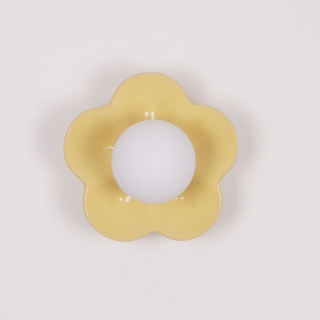 La fleur Wall Light - Φ 7.9 x H 6.7 Resin, Hardwired Wall Sconce, detail 35
