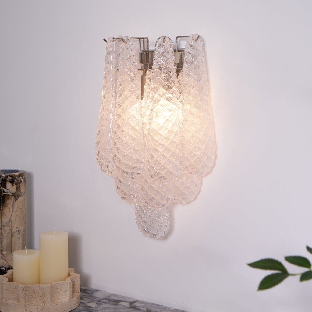 Lagoon Bloom Wall Light, Hardwired Wall Sconce, detail 35