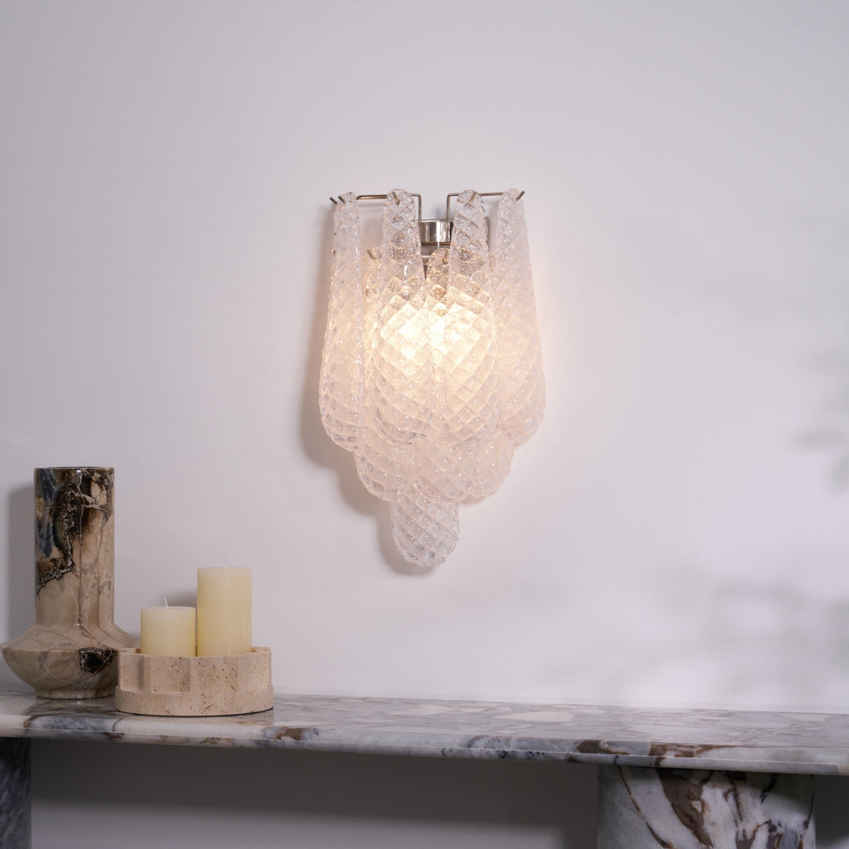 Lagoon Bloom Wall Light, Hardwired Wall Sconce, detail 78