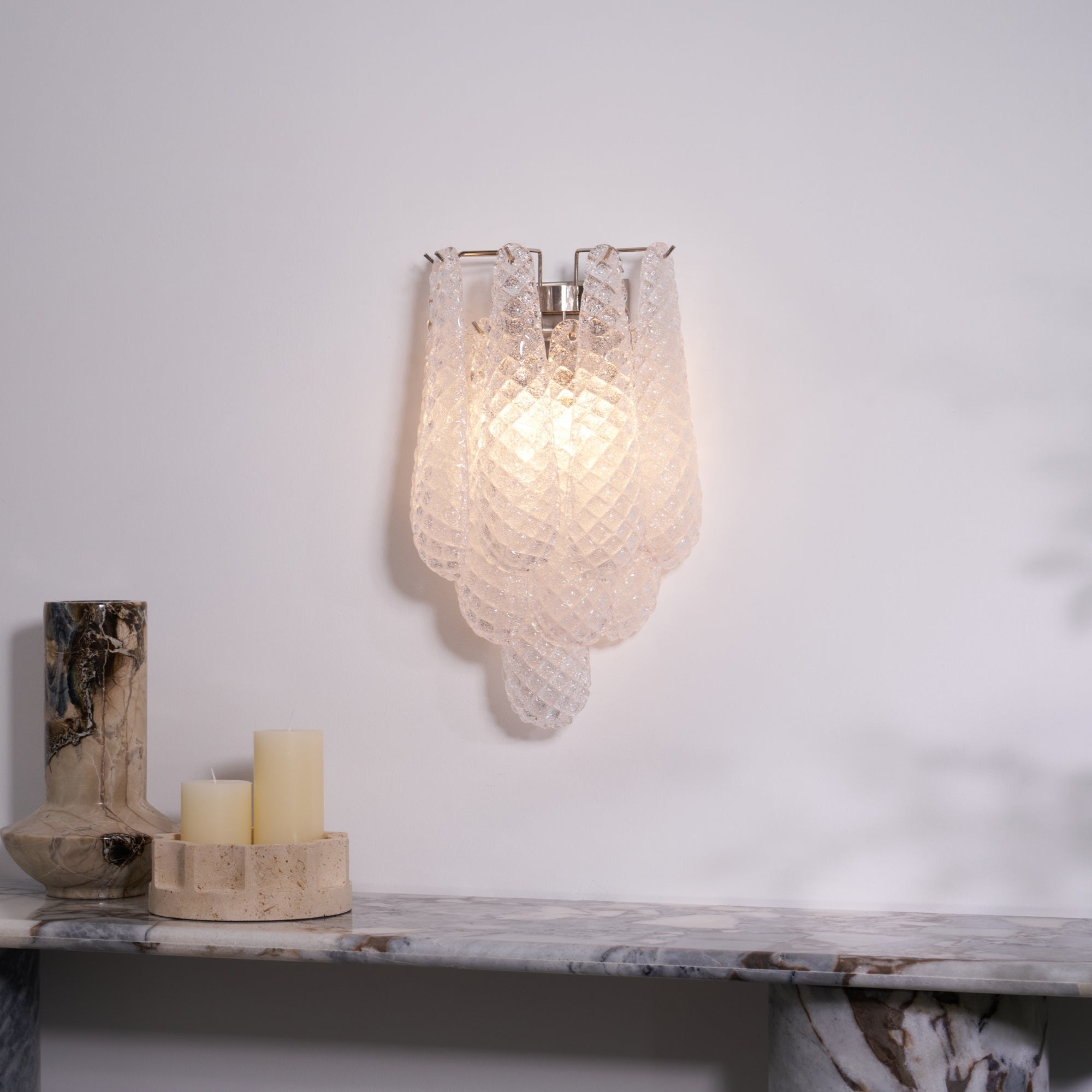 Lagoon Bloom Wall Light, Hardwired Wall Sconce, detail 78