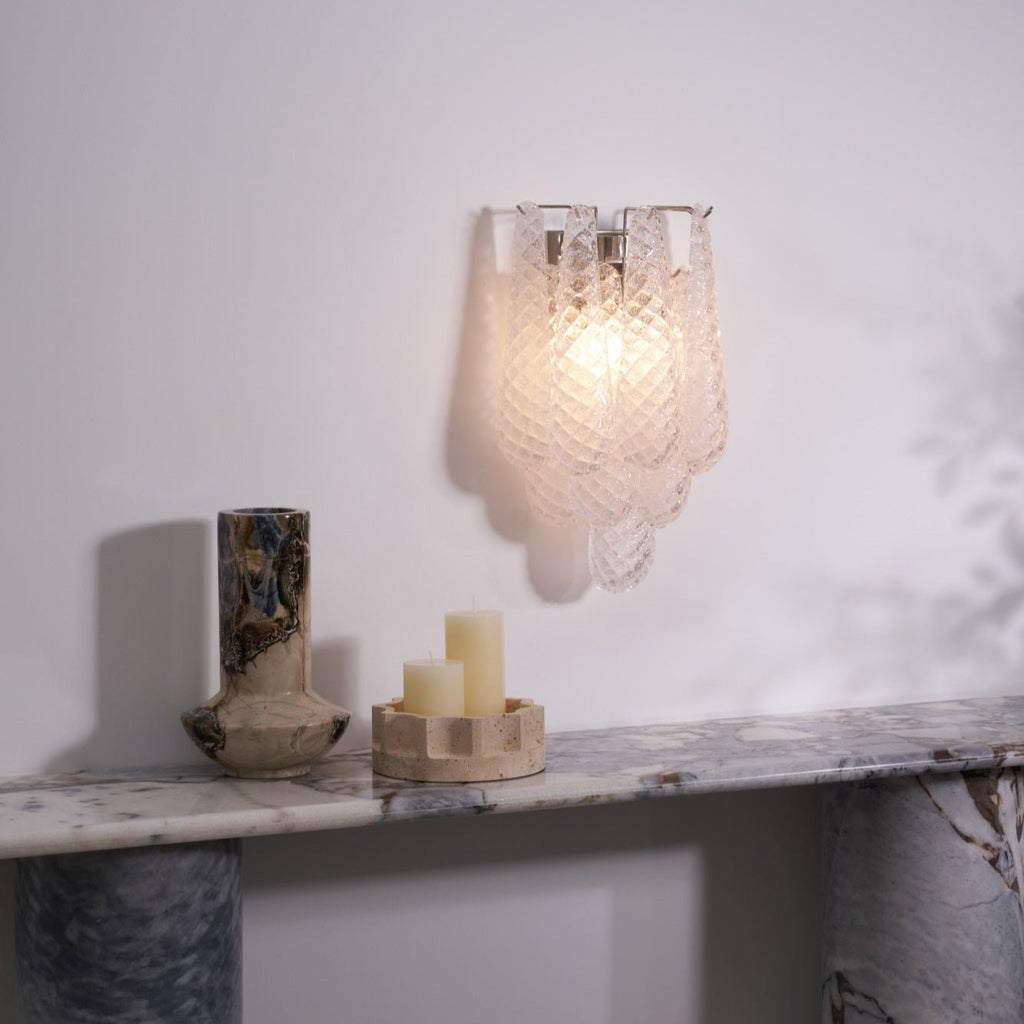 Lagoon Bloom Wall Light, Hardwired Wall Sconce, detail 89