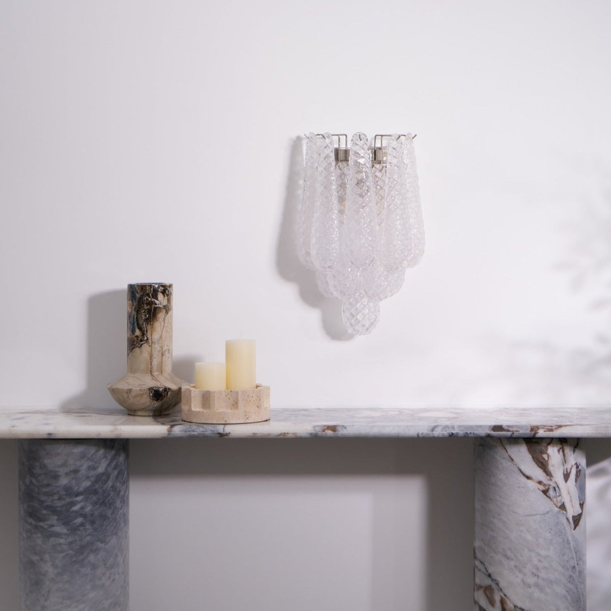 Lagoon Bloom Wall Light, Hardwired Wall Sconce, detail 2