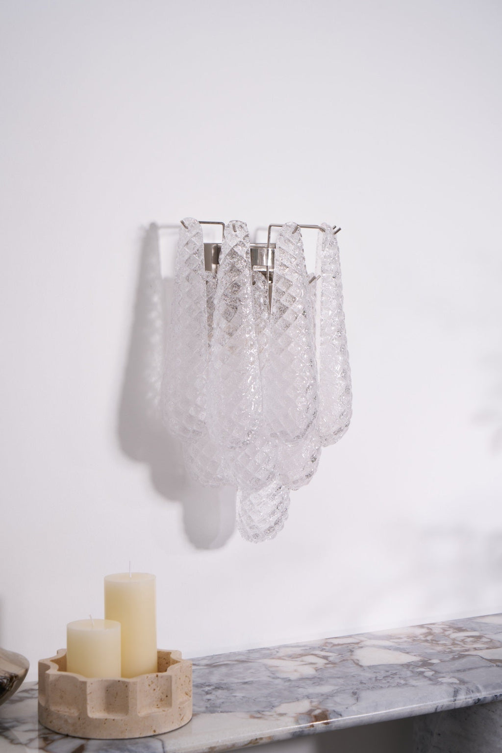 Lagoon Bloom Wall Light, Hardwired Wall Sconce, detail 3
