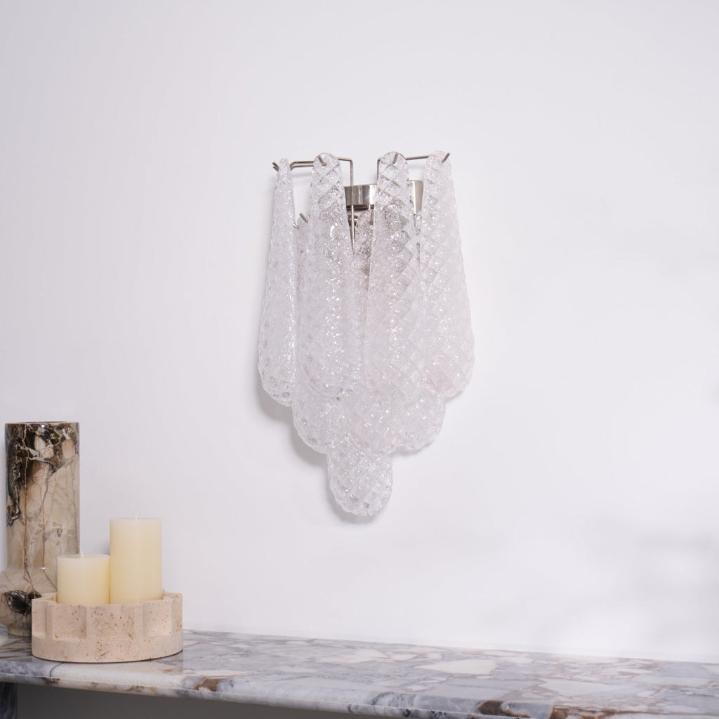 Lagoon Bloom Wall Light, Hardwired Wall Sconce, detail 4