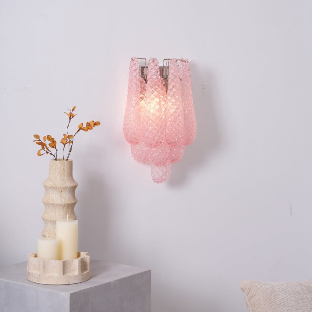 Lagoon Bloom Wall Light, Hardwired Wall Sconce, detail 5