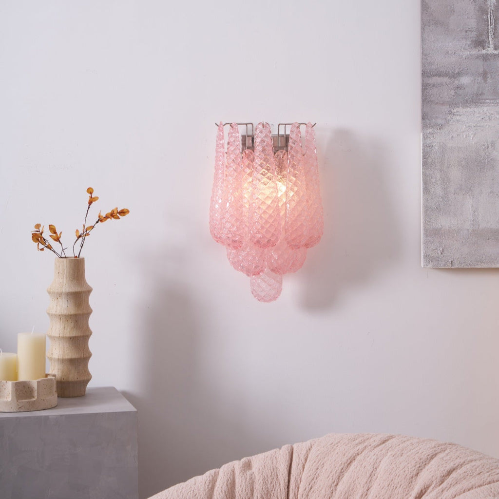Lagoon Bloom Wall Light, Hardwired Wall Sconce, detail 6