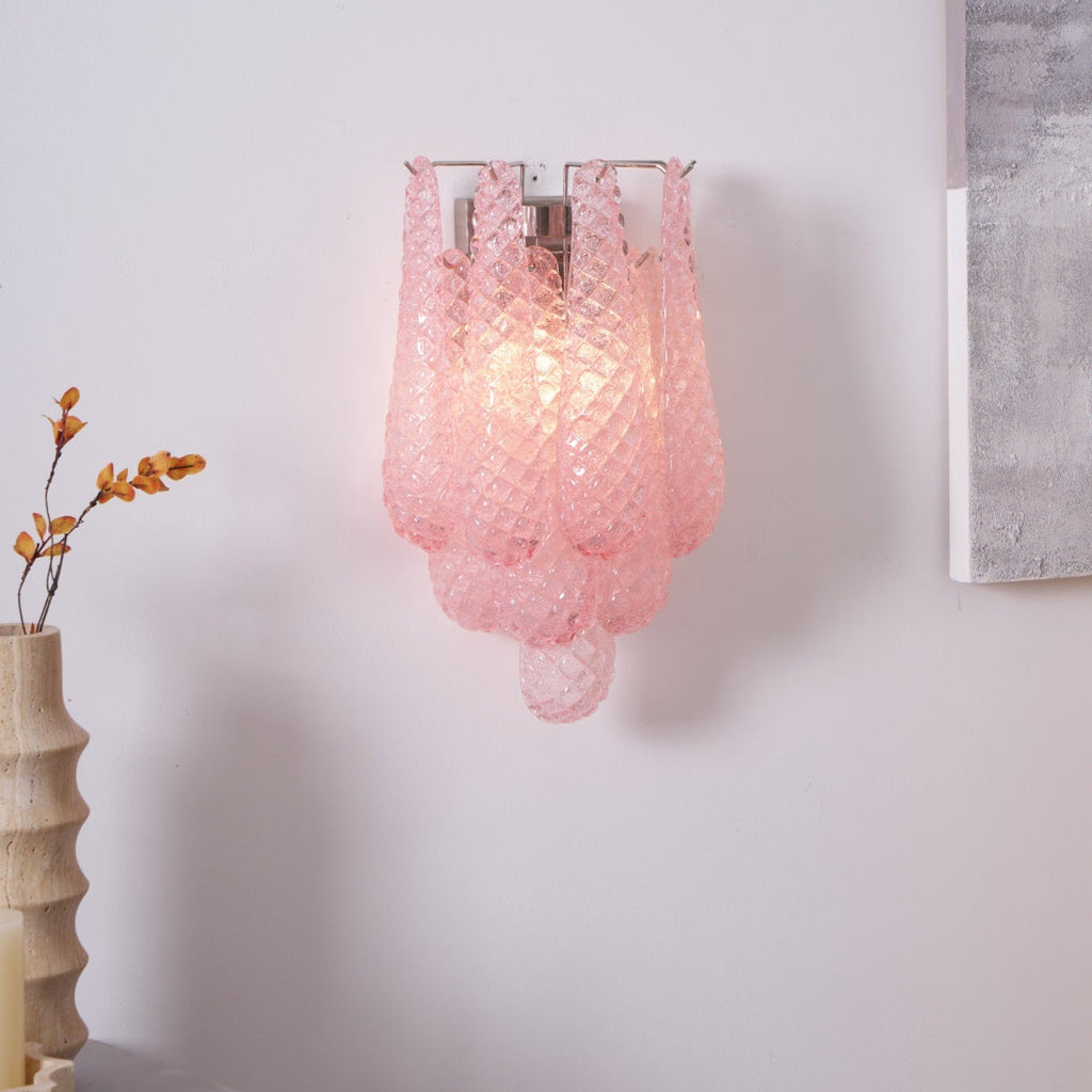 Lagoon Bloom Wall Light, Hardwired Wall Sconce, detail 23
