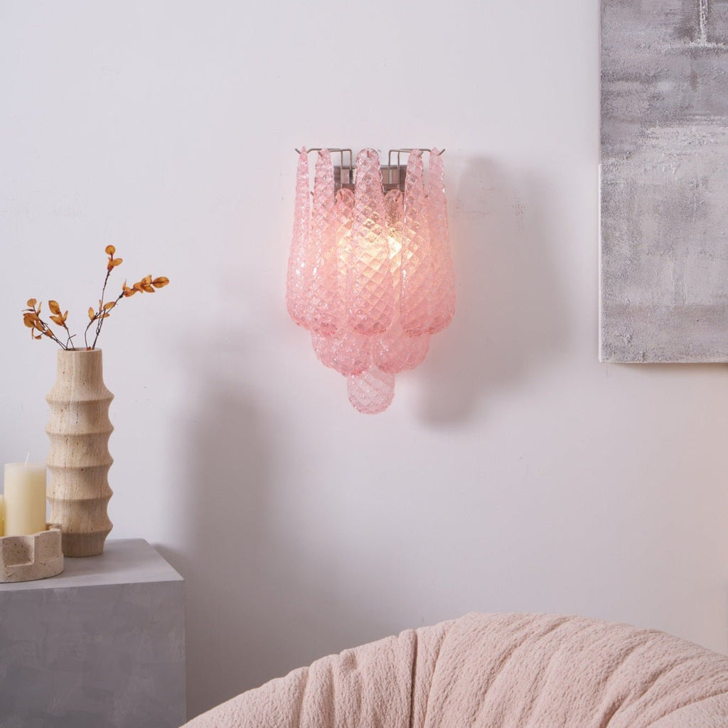 Lagoon Bloom Wall Light, Hardwired Wall Sconce, detail 7