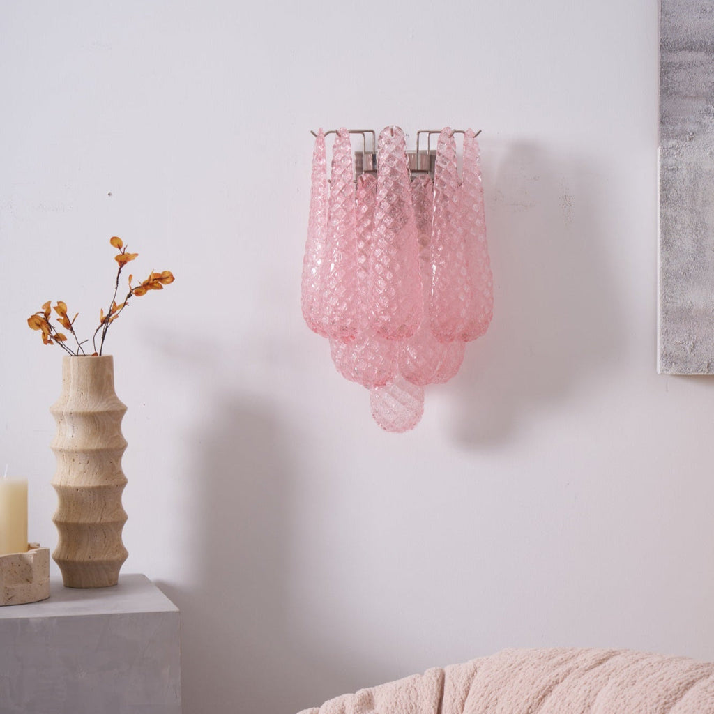 Lagoon Bloom Wall Light, Hardwired Wall Sconce, detail 9