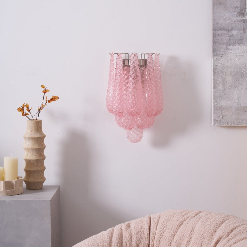 Lagoon Bloom Wall Light, Hardwired Wall Sconce, detail 11