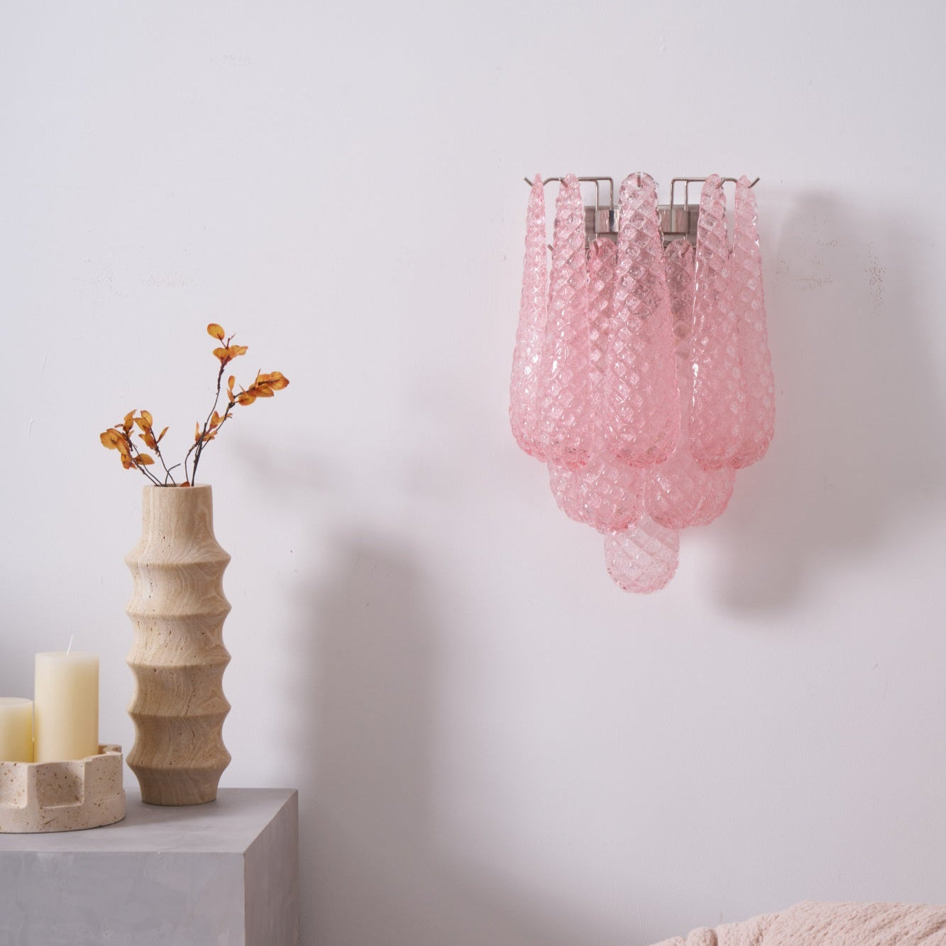Lagoon Bloom Wall Light, Hardwired Wall Sconce, detail 40