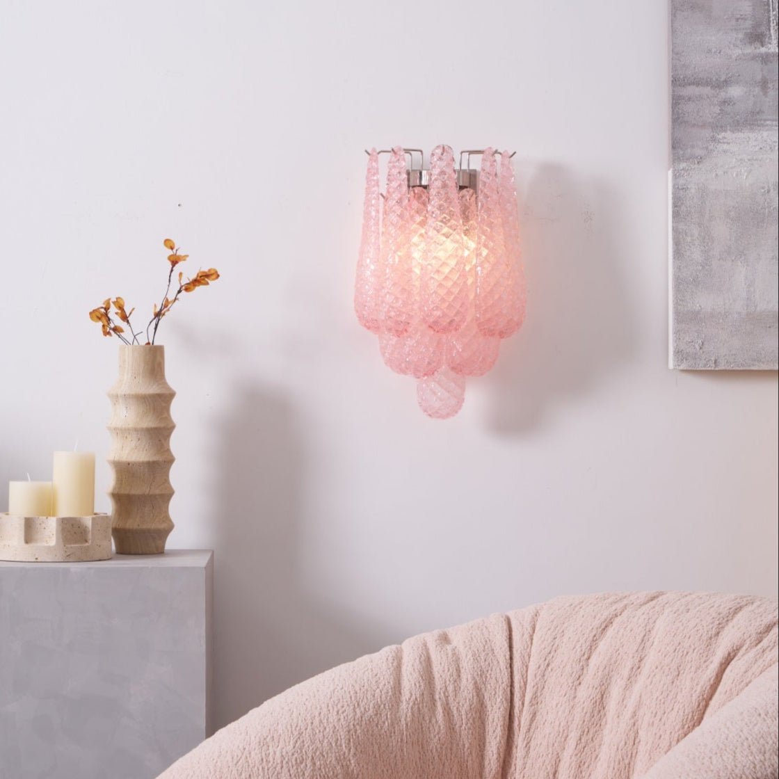 Lagoon Bloom Wall Light, Hardwired Wall Sconce, detail 13