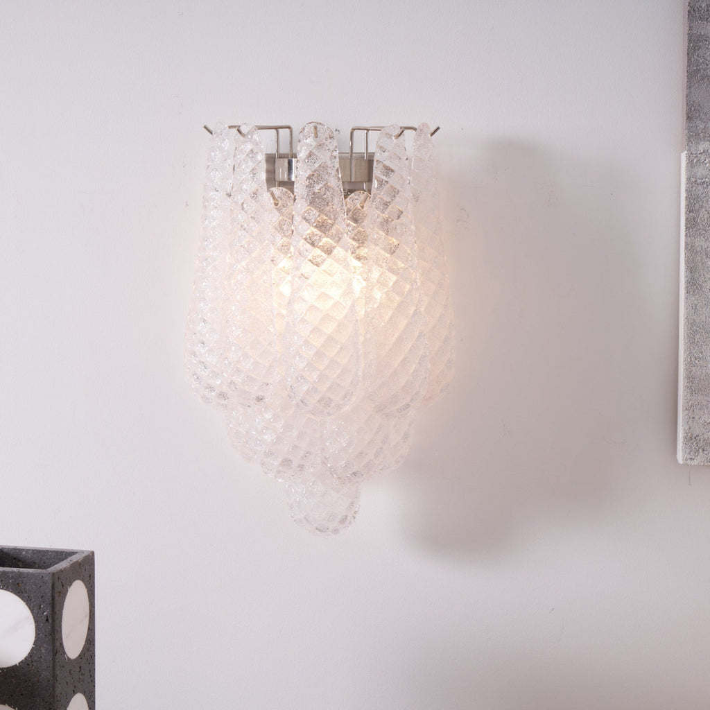 Lagoon Bloom Wall Light, Hardwired Wall Sconce, detail 15