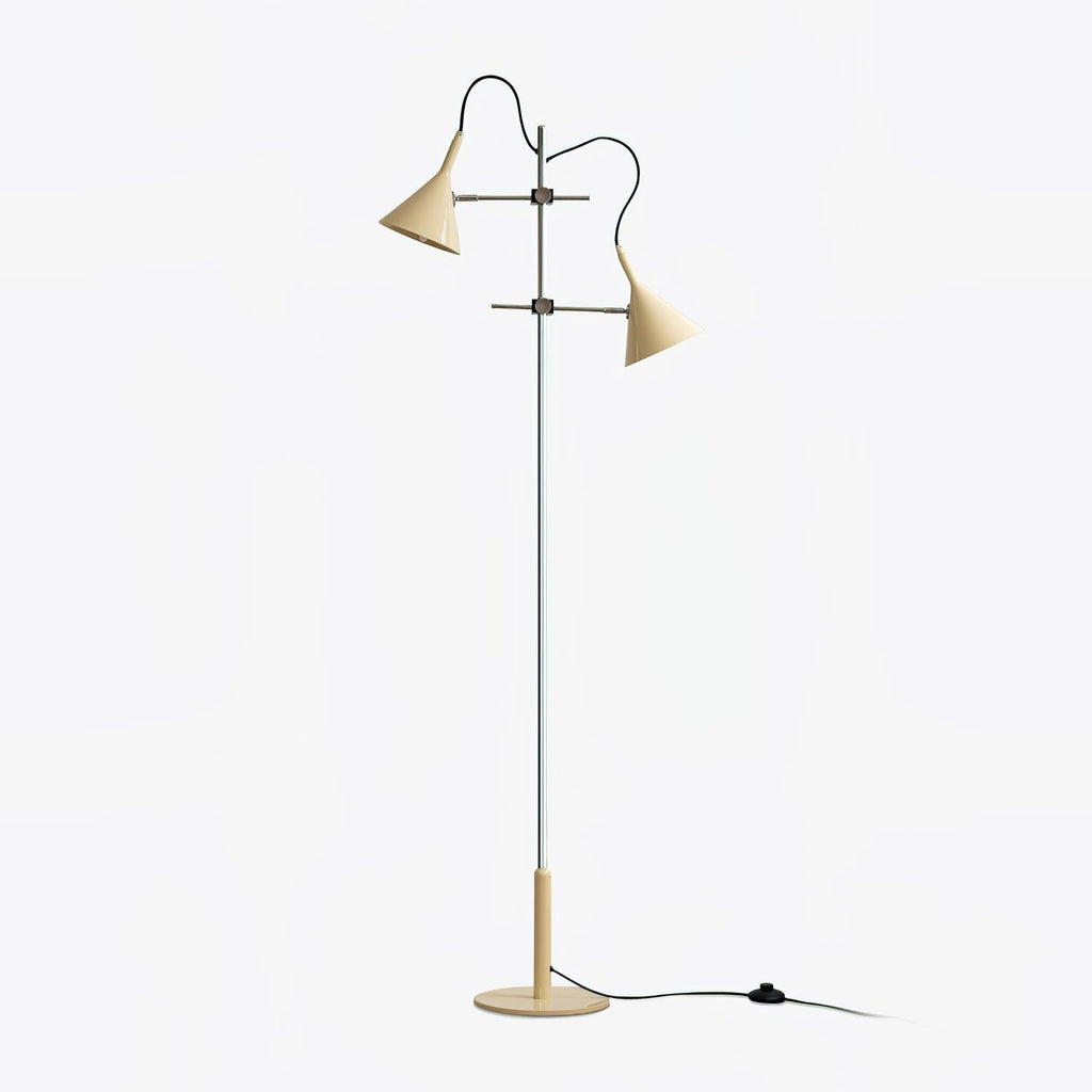 Laiton Floor Light, Floor Lamp, Metal, Dia 25cm x H 163cm