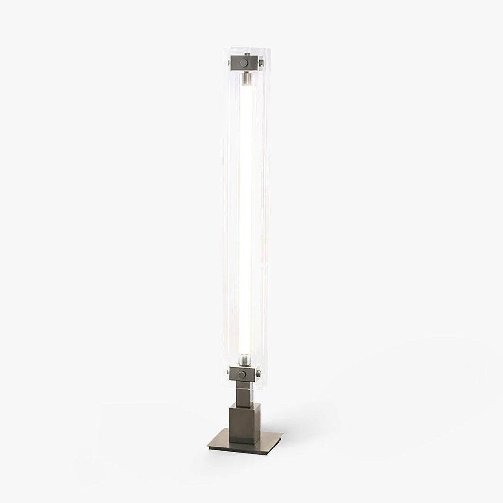 Lampadaire Floor Light, Floor Lamp, Metal, L 9.8″ x W 9.8″ x H 62.9″