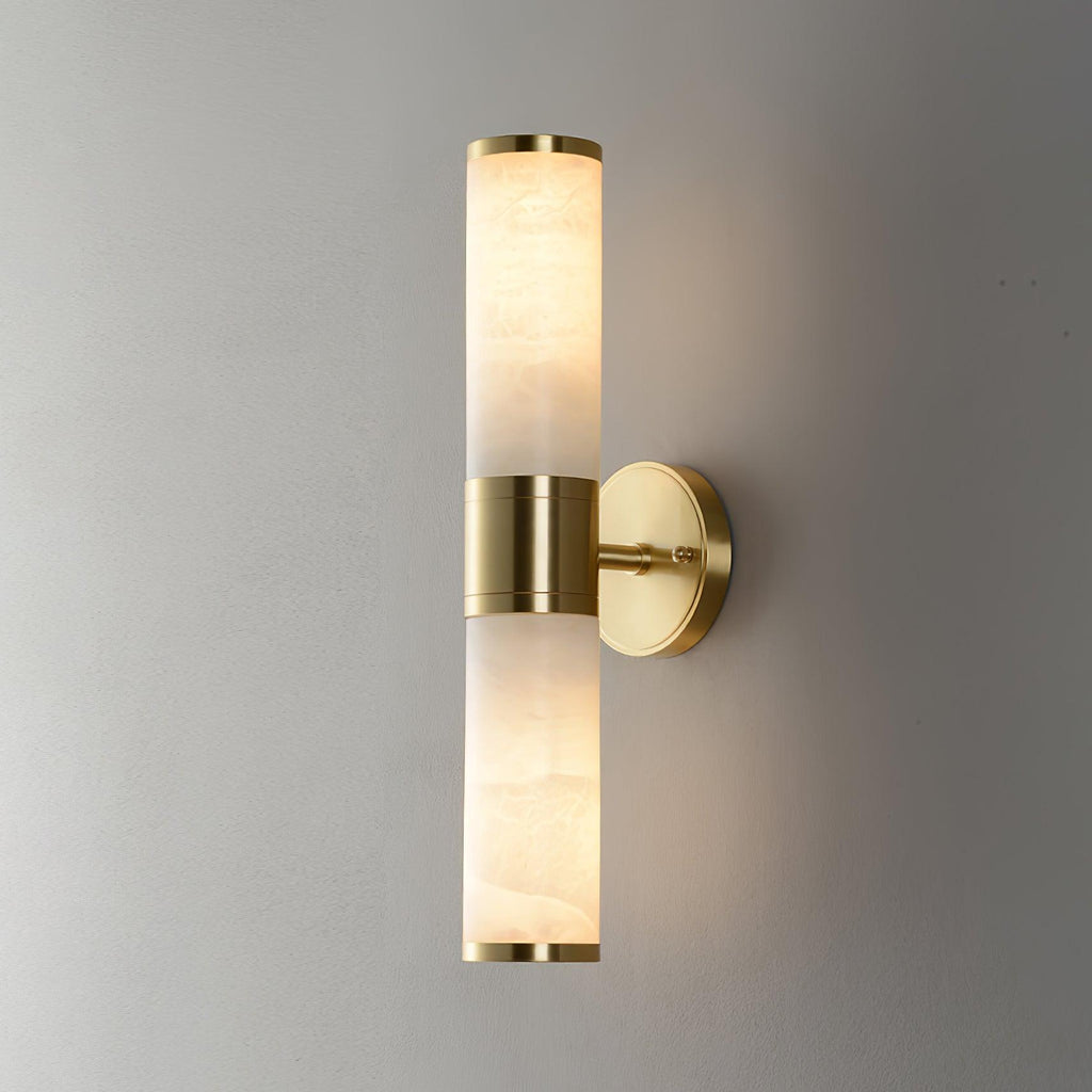 Lampatron Alabaster Wall Light, Hardwired Wall Sconce, detail 6