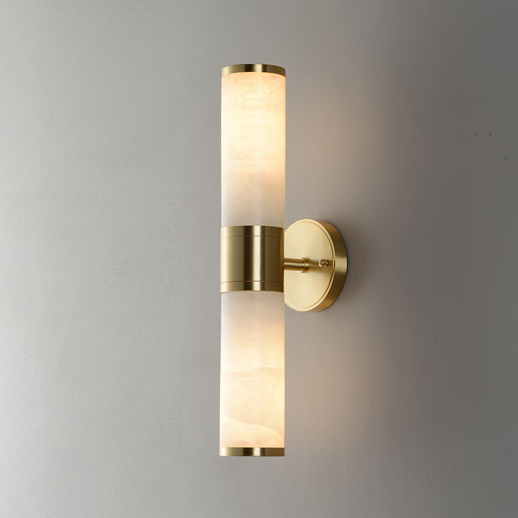Lampatron Alabaster Wall Light, Hardwired Wall Sconce, detail 6