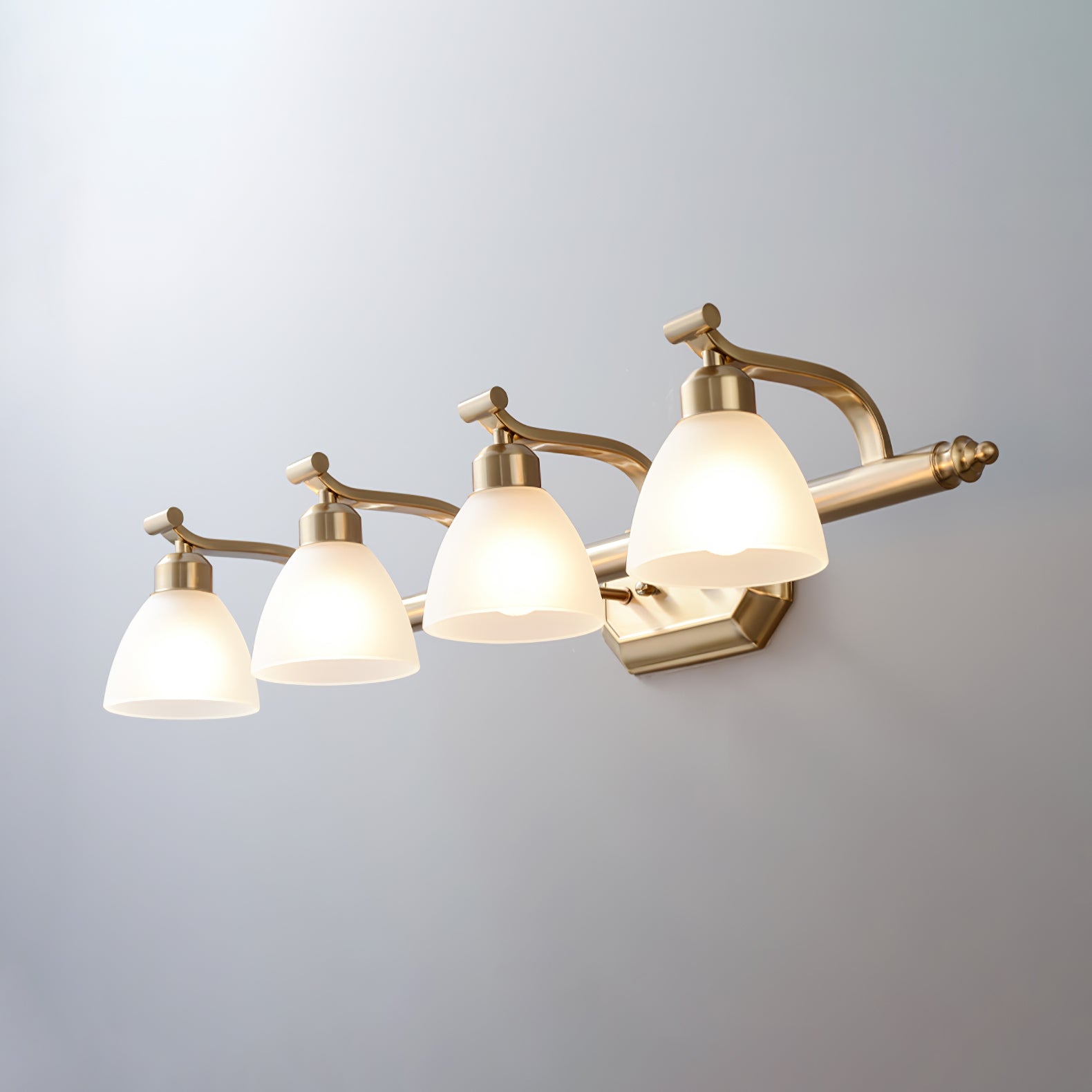 Lana Timeless Bath Wall Light, Hardwired Wall Sconce, detail 14