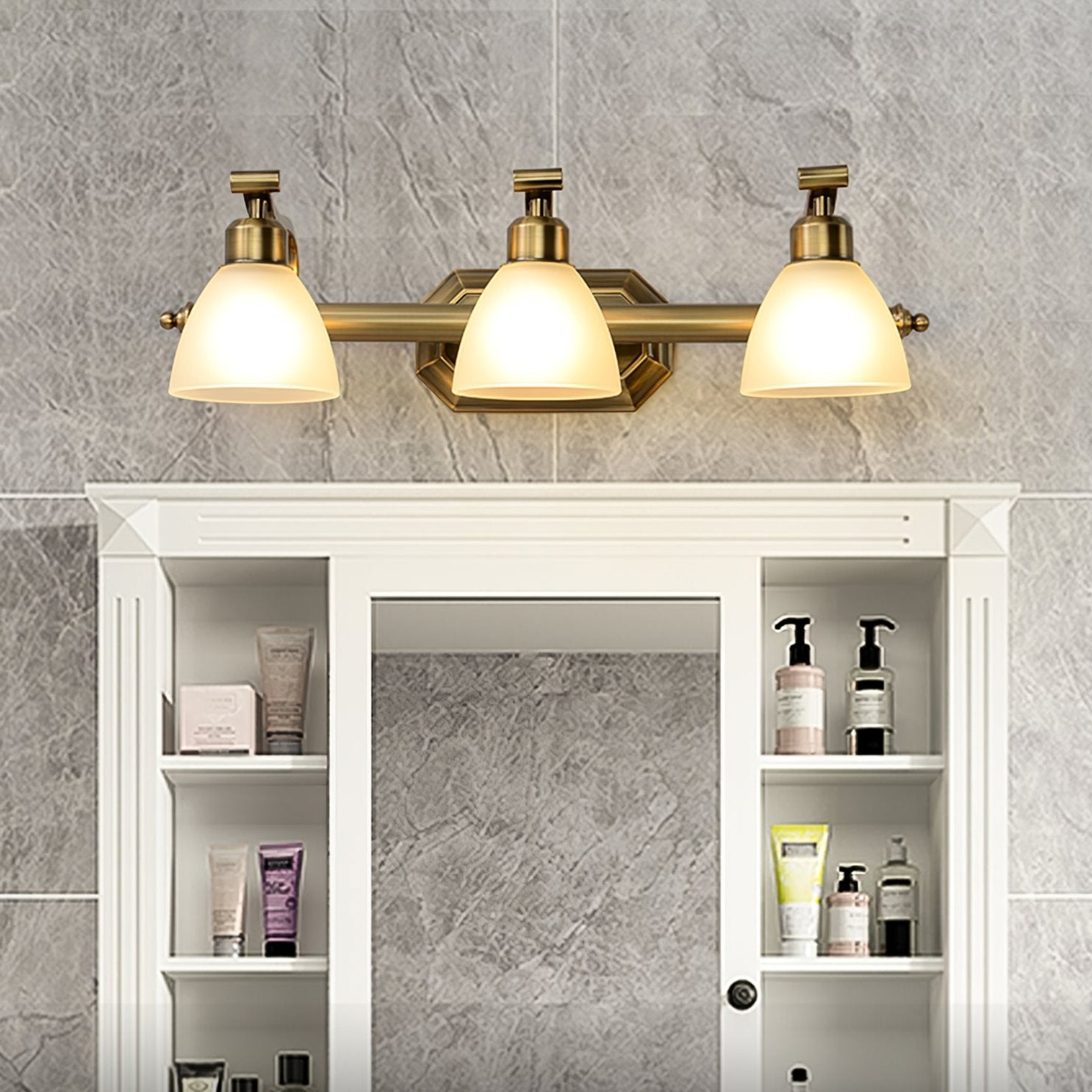Lana Timeless Bath Wall Light, Hardwired Wall Sconce, detail 4