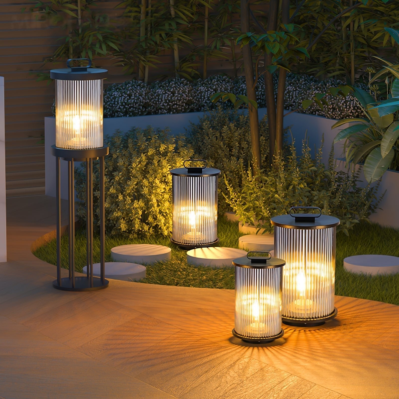 Lantern Garden Exterior Light, Outdoor Wall Light, detail 4