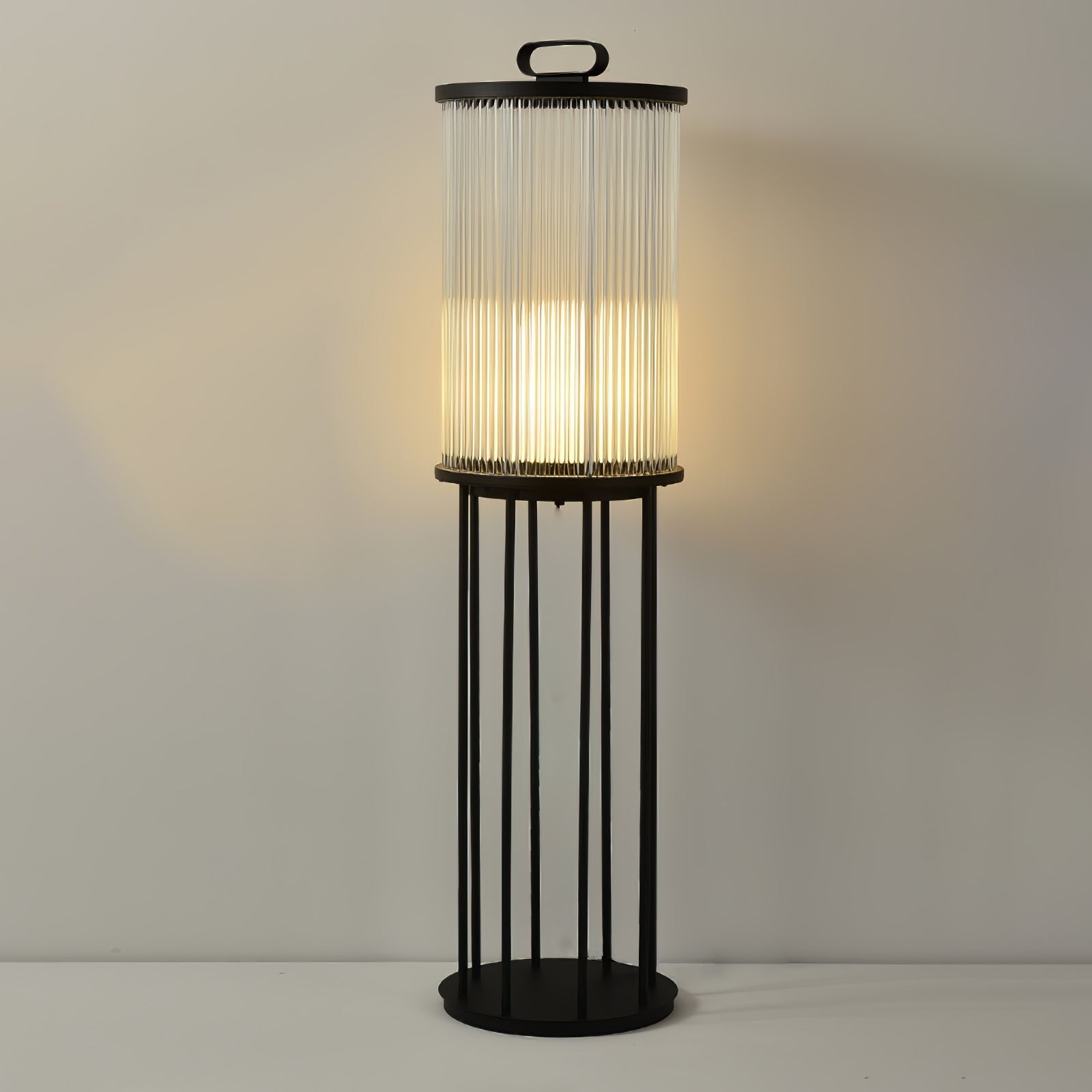 Lantern Garden Solar Exterior Light - ∅ 7.9″ x H 14.2″ Stainless Steel, Outdoor Wall Light, detail 46