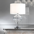 Large Italian Designer Murano Glass Table Light, Bedside Table Lamp, diameter 40 cm