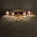 Large Ornate Italian Timeless Designer Wall Light, Bedroom Wall Sconce, Height 47 cm