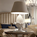 Large Pine Cone Ceramic Table Light, Bedside Table Lamp, Height 78 cm