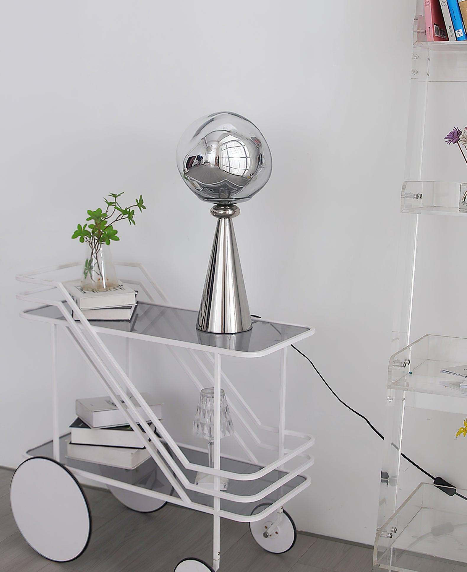 Lava Cone Table Light, Bedside Table Lamp, detail 20