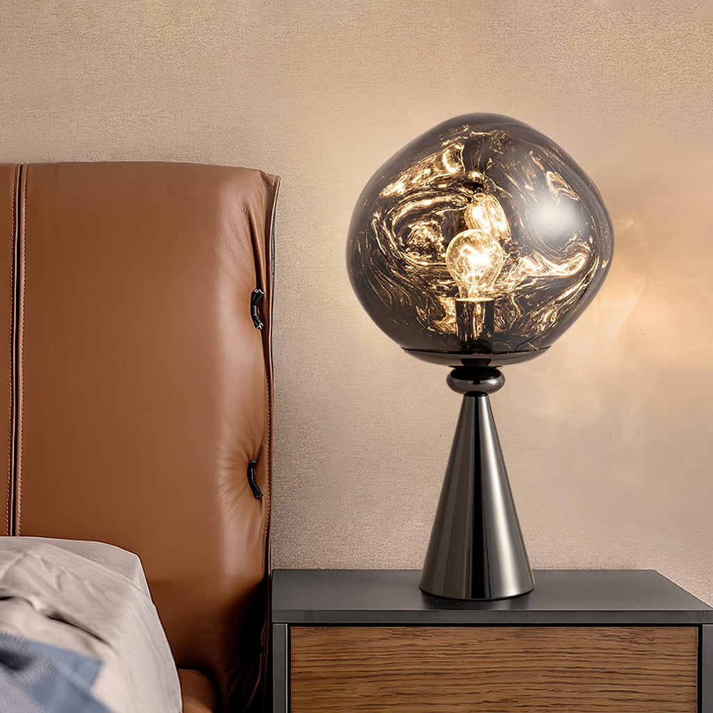 Lava Cone Table Light, Bedside Table Lamp, detail 10