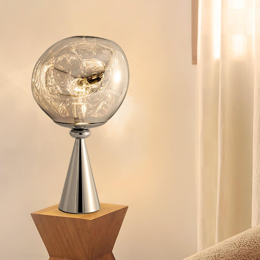 Lava Cone Table Light, Bedside Table Lamp, detail 12