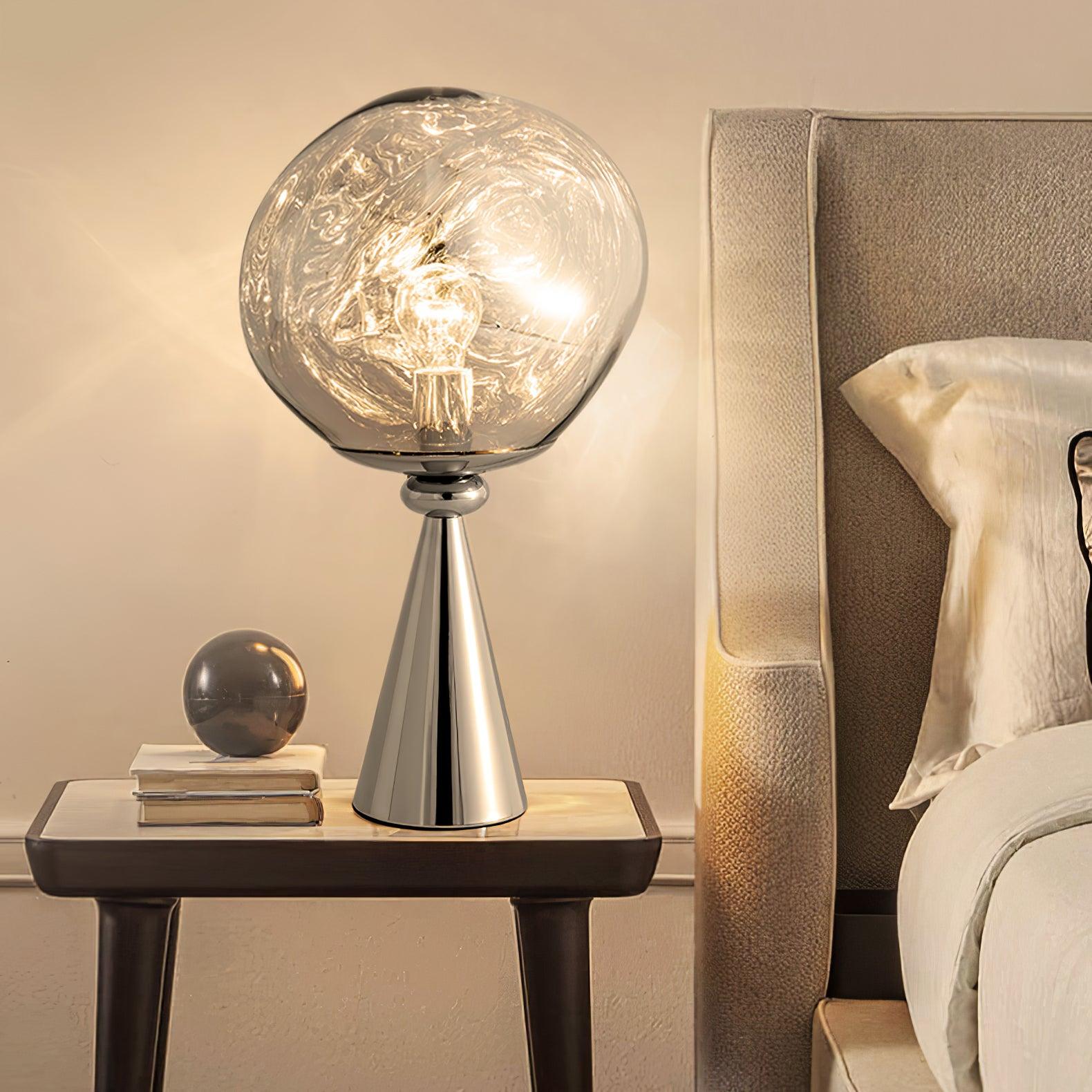 Lava Cone Table Light, Bedside Table Lamp, detail 13