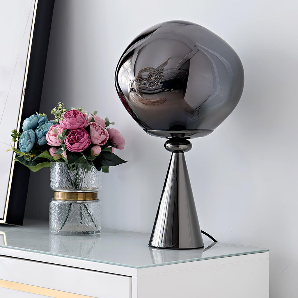 Lava Cone Table Light, Bedside Table Lamp, detail 5