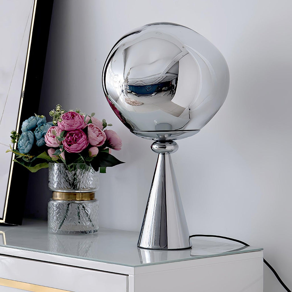 Lava Cone Table Light, Bedside Table Lamp, detail 6