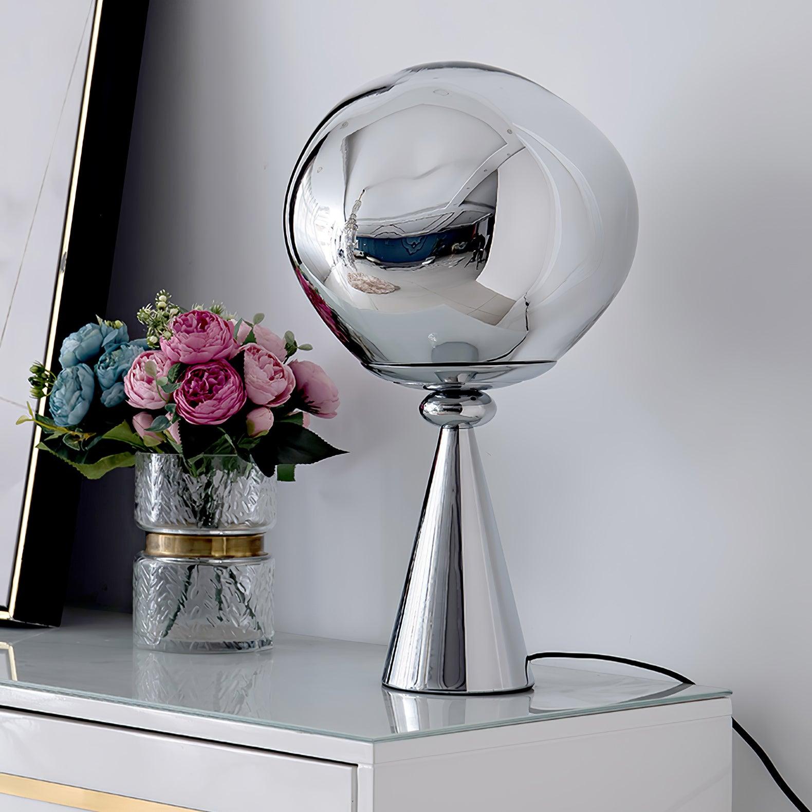 Lava Cone Table Light, Bedside Table Lamp, detail 6