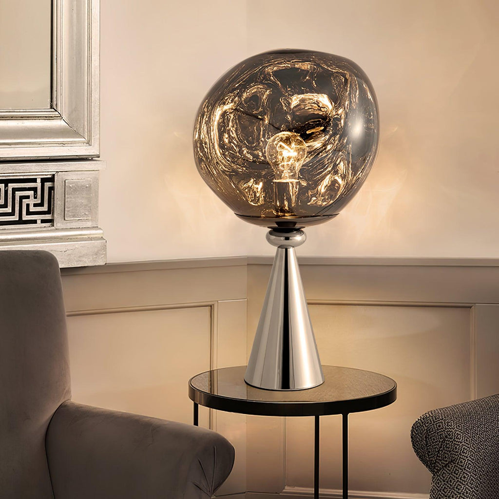 Lava Cone Table Light, Bedside Table Lamp, detail 7