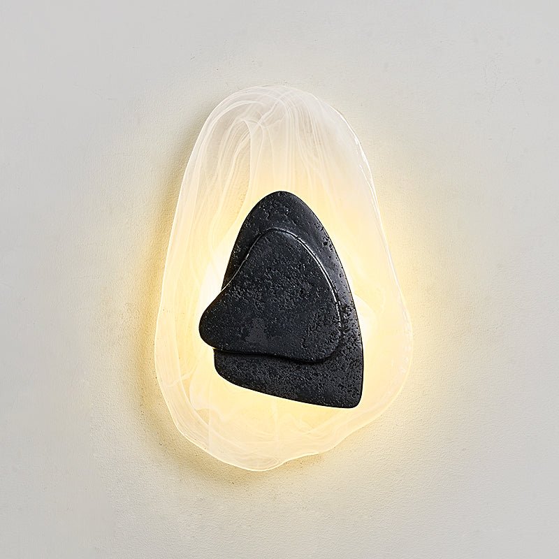 Lava Veil Wall Light, Hardwired Wall Sconce, Metal, Dia 20cm x H 31cm