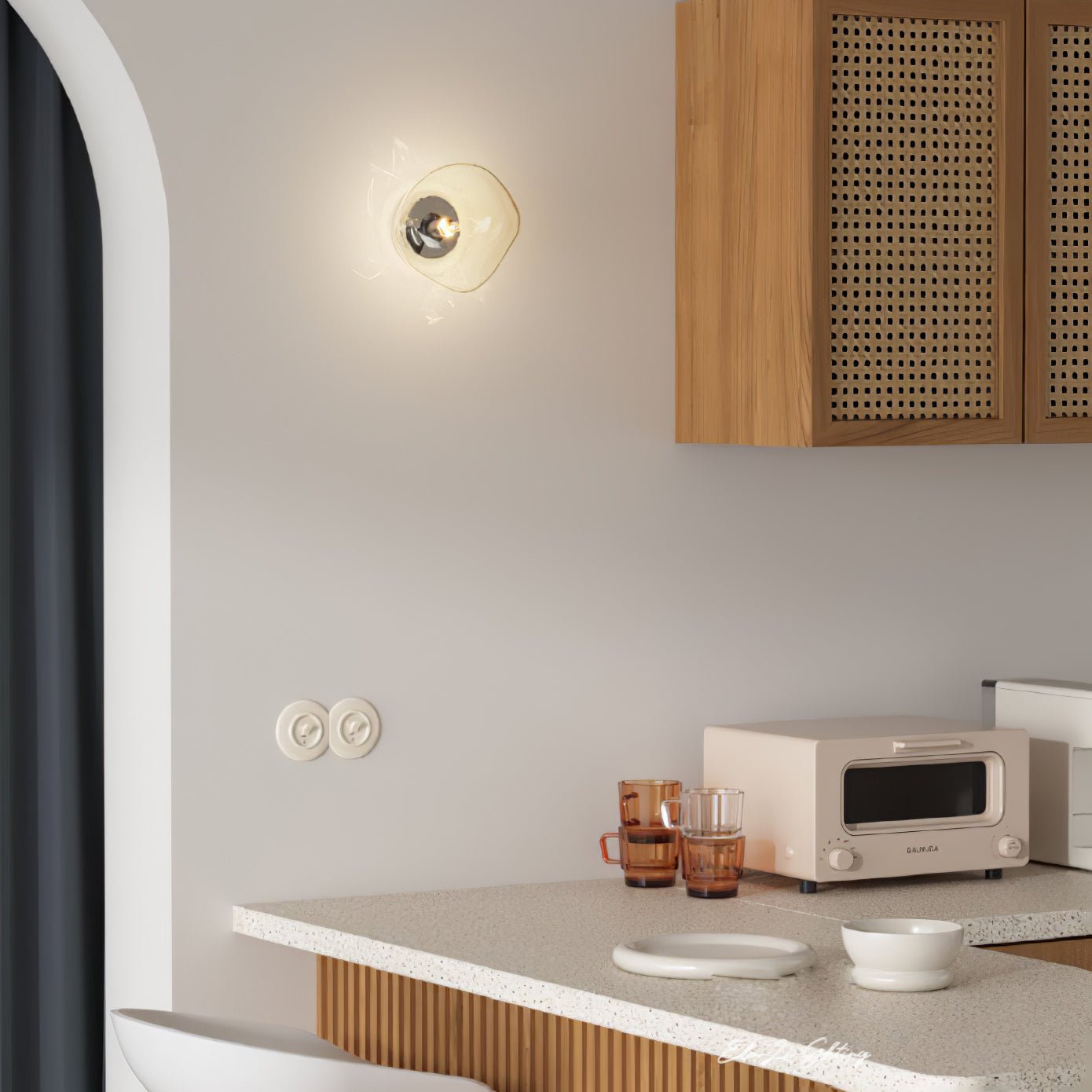 Lava Wall Light, Hardwired Wall Sconce, detail 34
