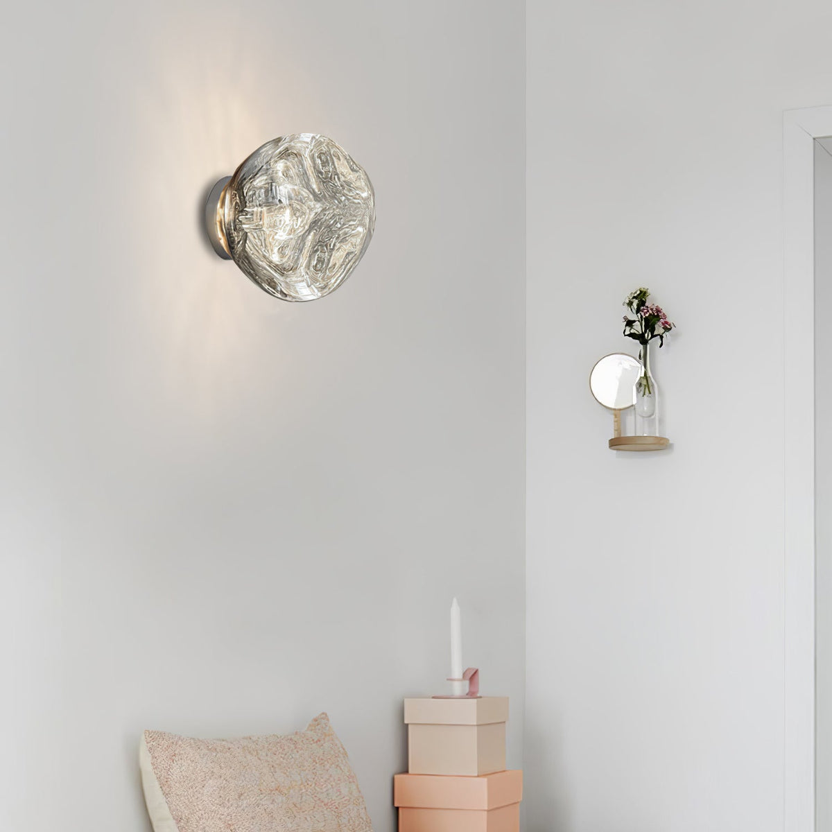 Lava Wall Light, Hardwired Wall Sconce, detail 7