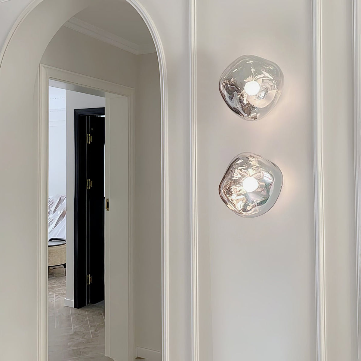 Lava Wall Light, Hardwired Wall Sconce, detail 3