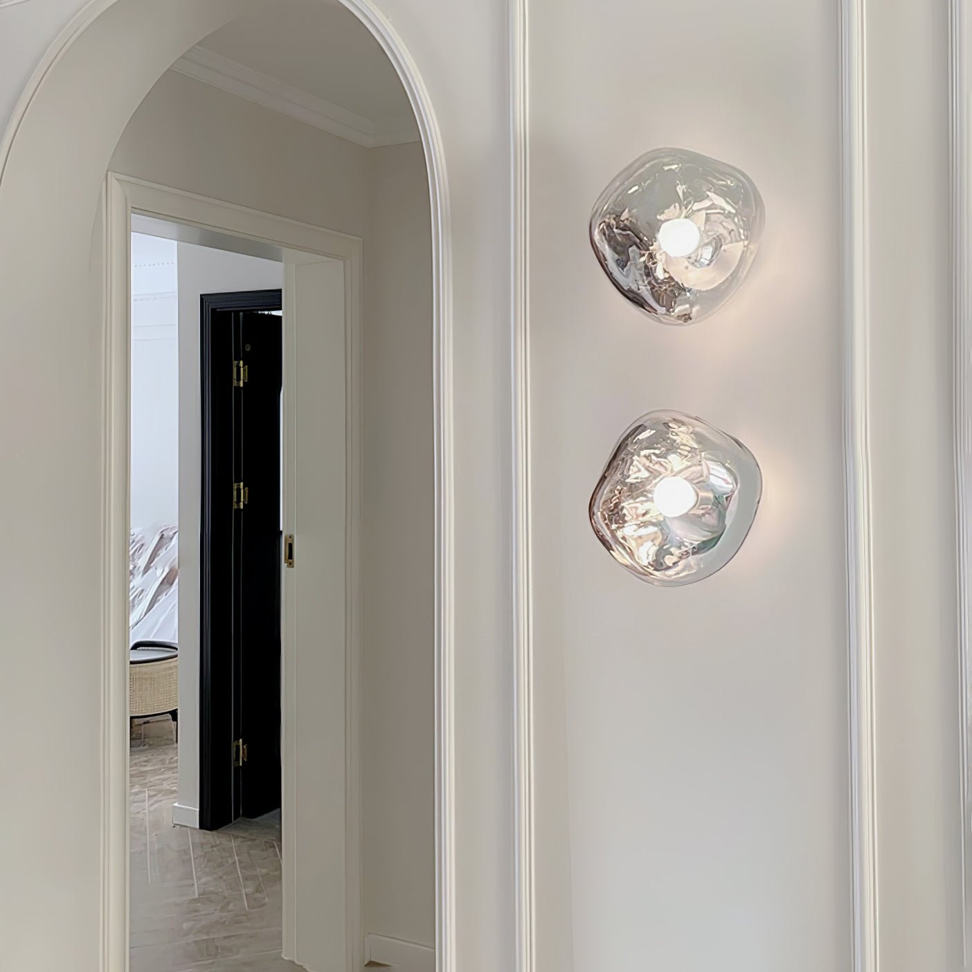 Lava Wall Light, Hardwired Wall Sconce, detail 3