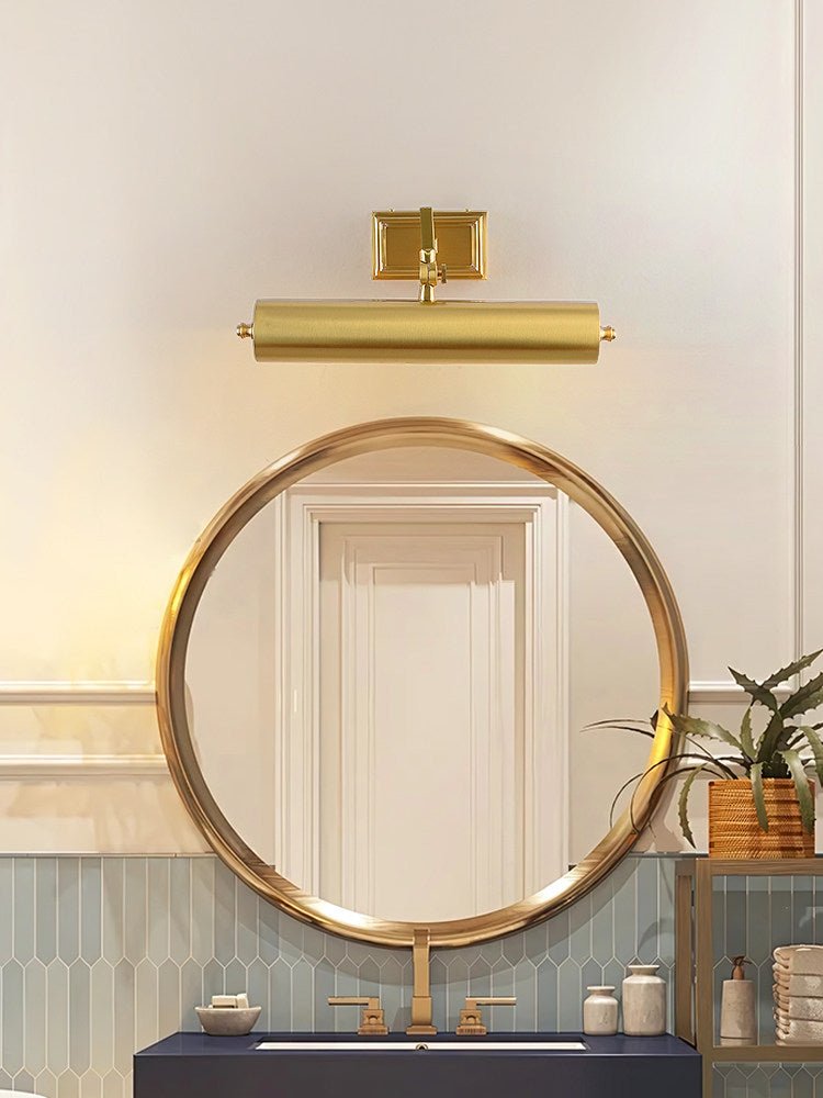 Ashton Brass Wall Light, Hardwired Wall Sconce, detail 10