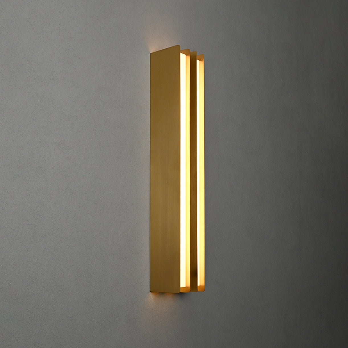 Layered Blade Wall Light, Hardwired Wall Sconce, detail 10