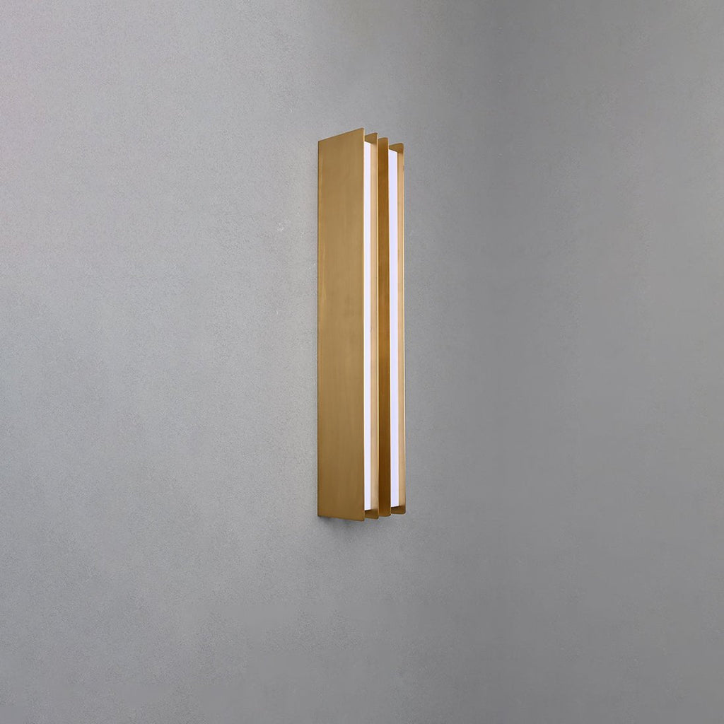 Layered Blade Wall Light, Hardwired Wall Sconce, detail 11