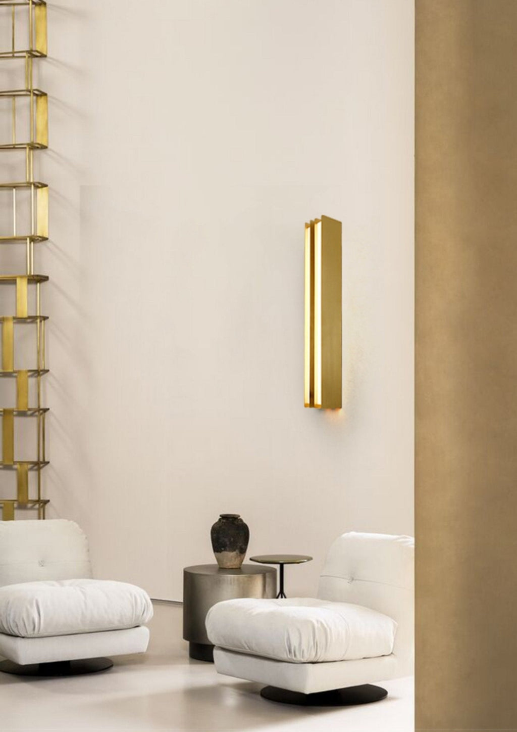 Layered Blade Wall Light, Hardwired Wall Sconce, detail 6