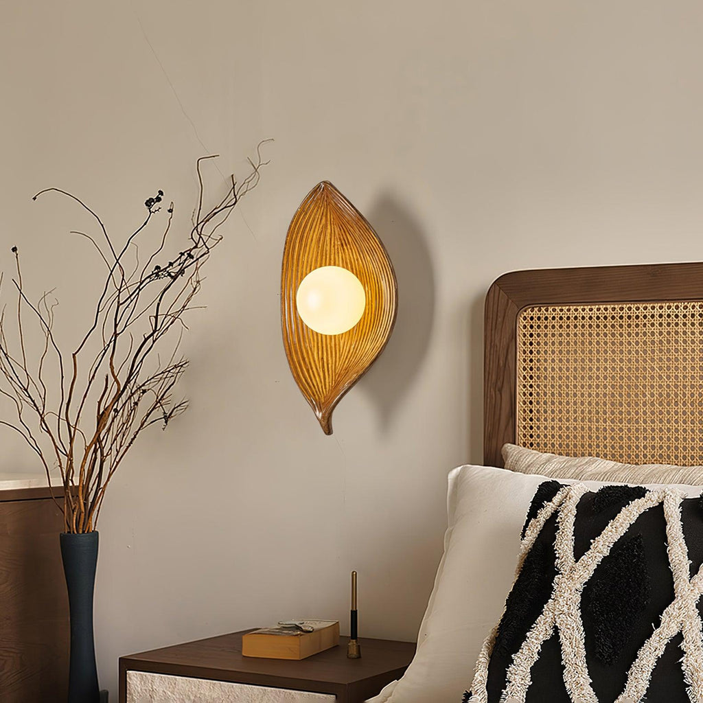Leaf Canoe Wall-mounted Lamp Wall Light, Hardwired Wall Sconce, detail 5