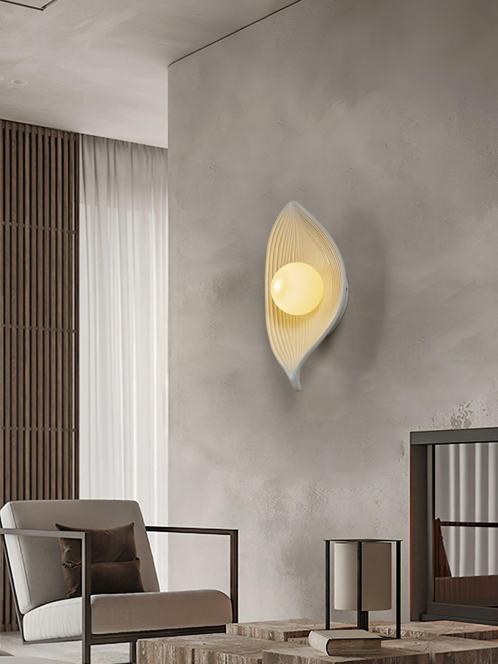 Leaf Canoe Wall-mounted Lamp Wall Light, Hardwired Wall Sconce, detail 16