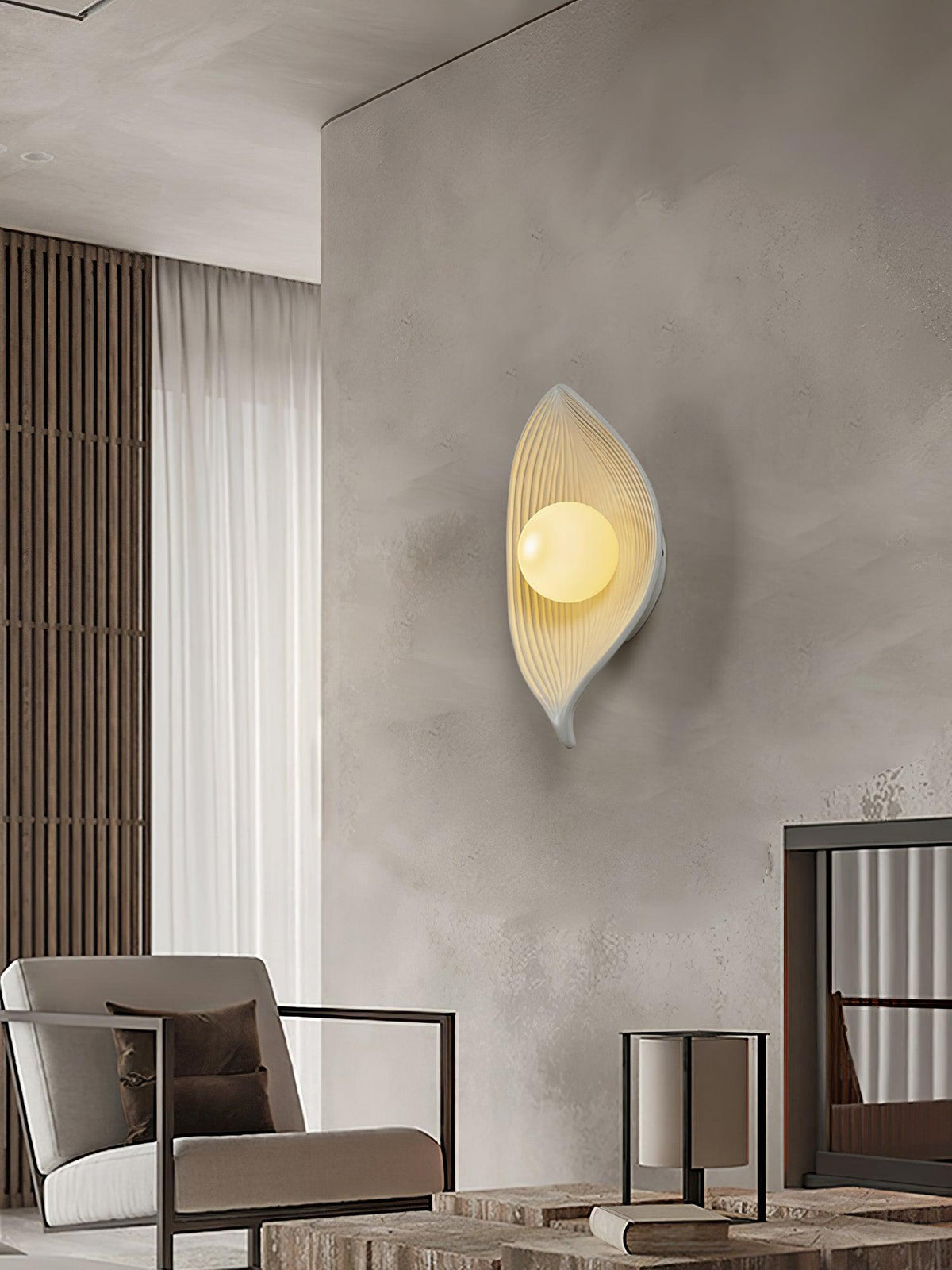 Leaf Canoe Wall-mounted Lamp Wall Light, Hardwired Wall Sconce, detail 16